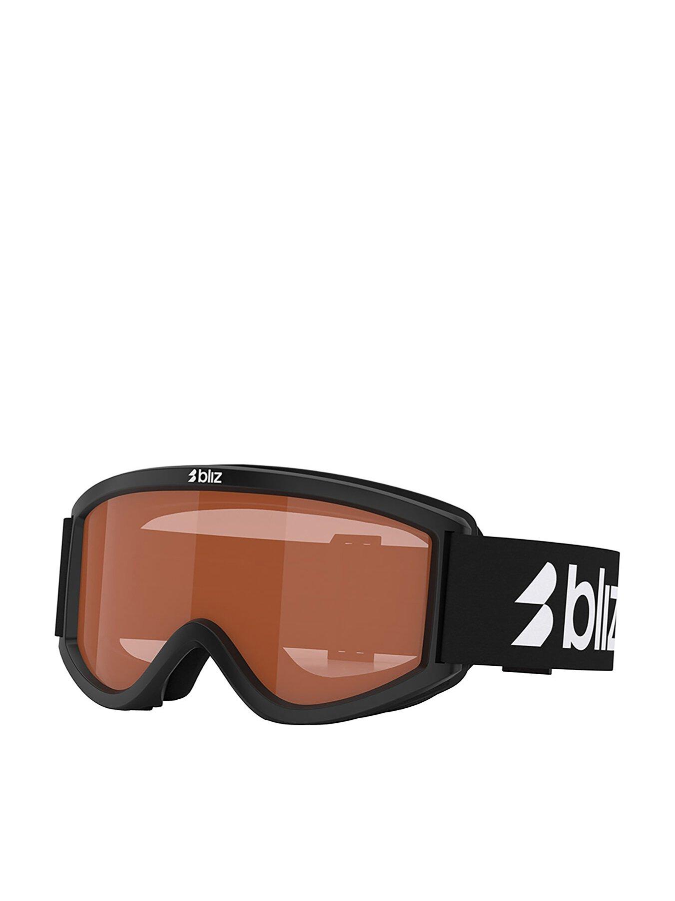 Image 1 of 5 of Bliz Kids Anti-Fog Scratch-Resistant Ventilated Ski Goggles - Black/White