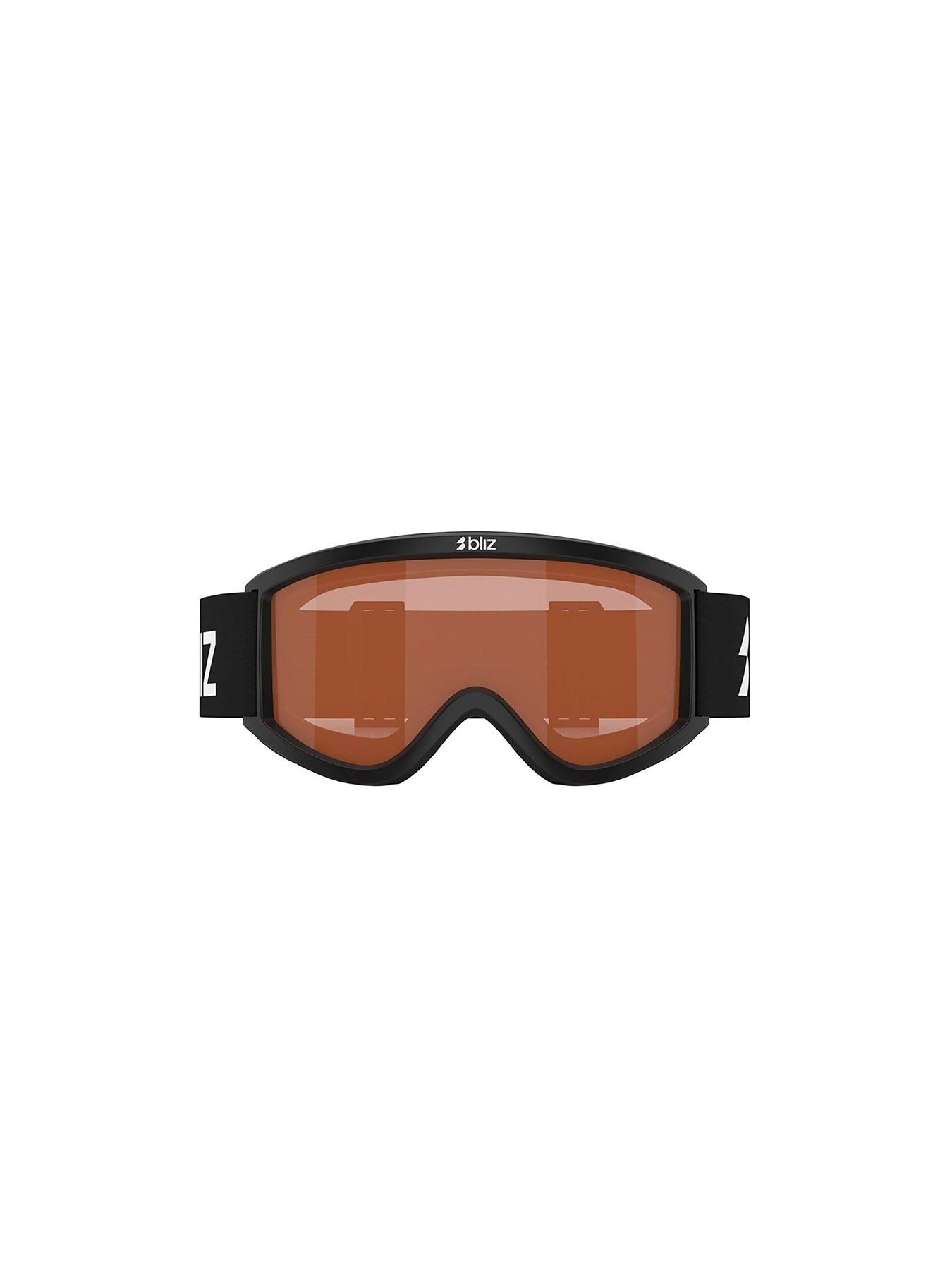 Image 2 of 5 of Bliz Kids Anti-Fog Scratch-Resistant Ventilated Ski Goggles - Black/White