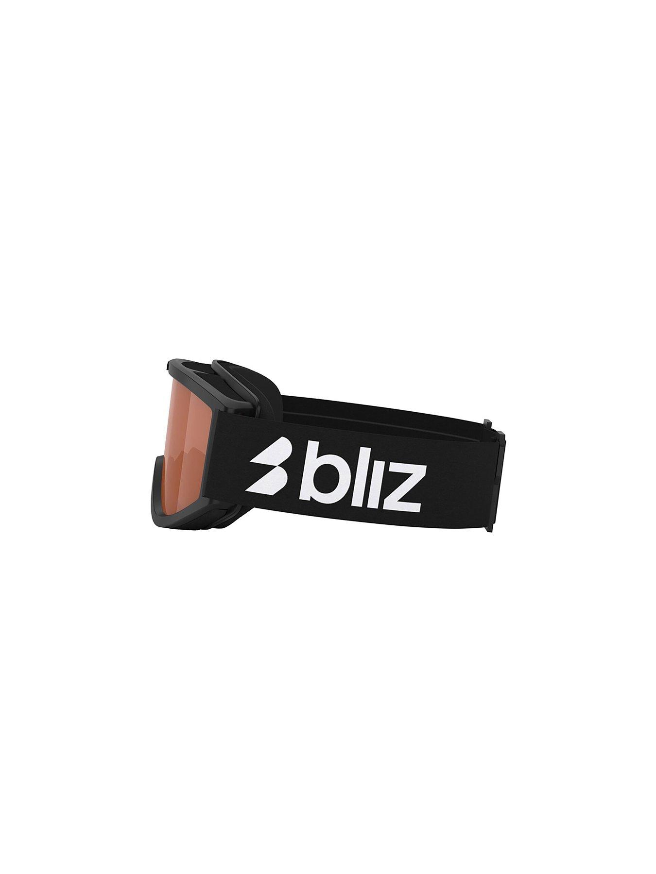 Image 3 of 5 of Bliz Kids Anti-Fog Scratch-Resistant Ventilated Ski Goggles - Black/White