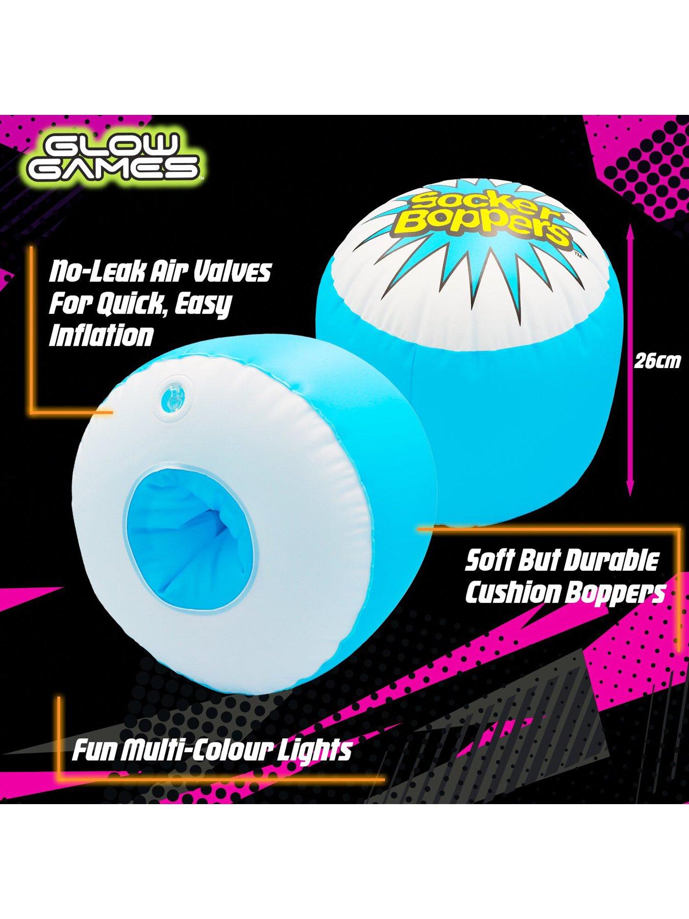 Image 4 of 5 of Glow Games Glow Games Light-Up Socker Boppers