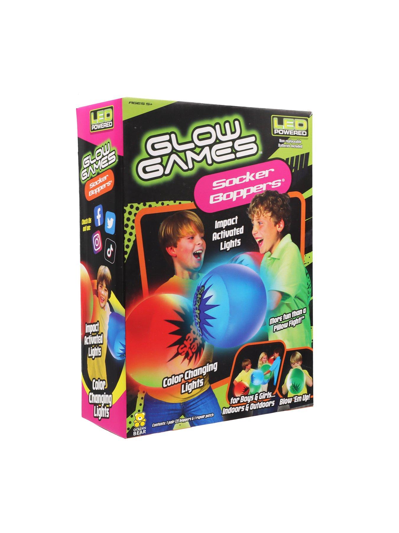Image 5 of 6 of Glow Games Light-Up Inflatable Impact Socker Boppers
