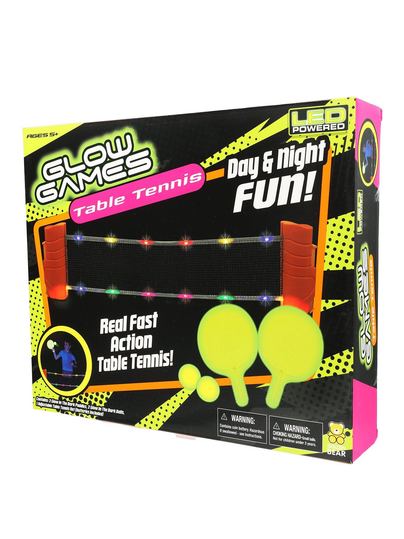 Glow Games Glow Games Light-Up Table Tennis