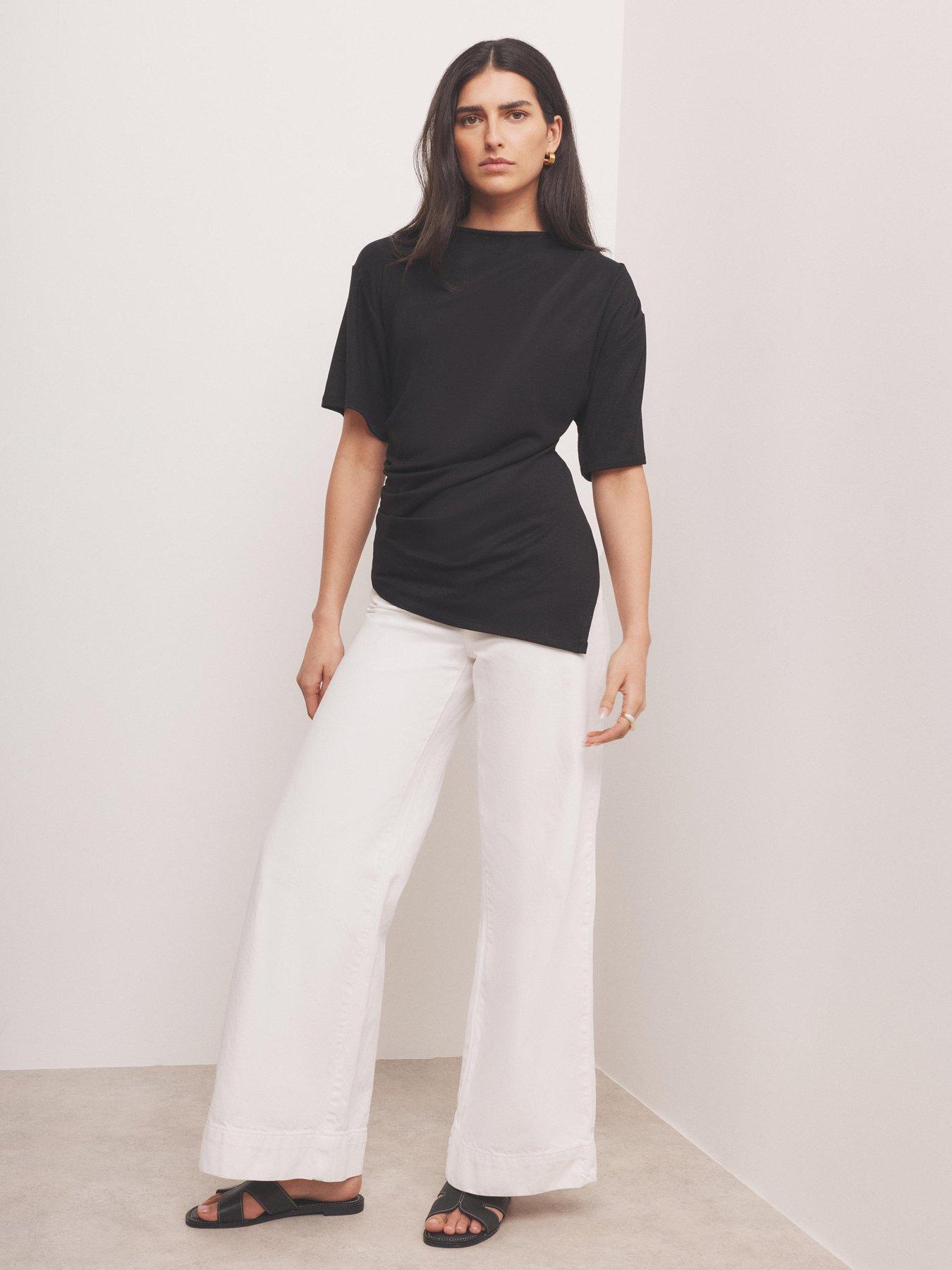 mint-velvet-draped-asymmetric-top-blackstillFront