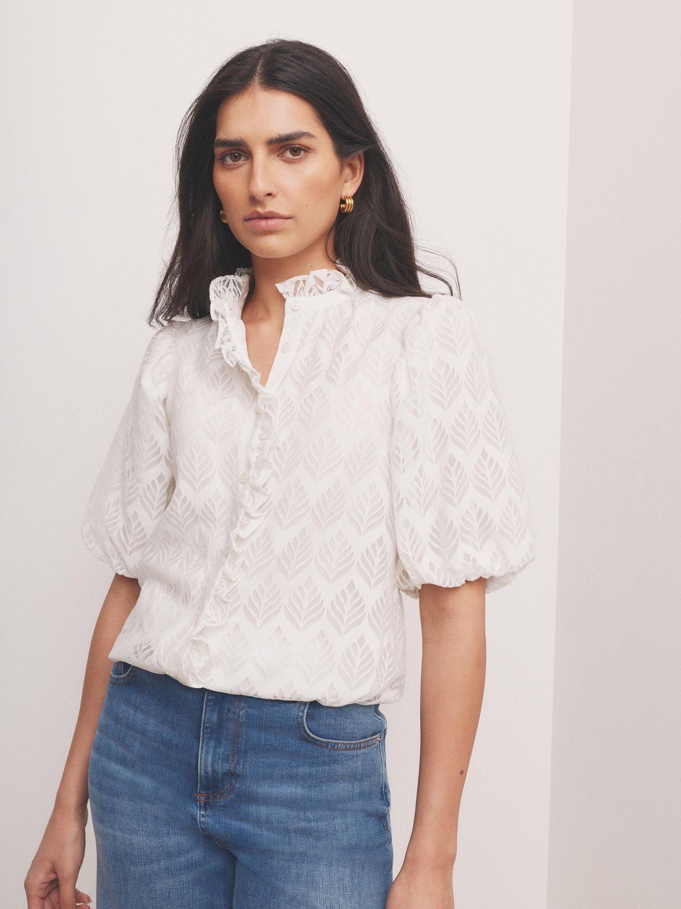 mint-velvet-white-jacquard-puff-blouseback