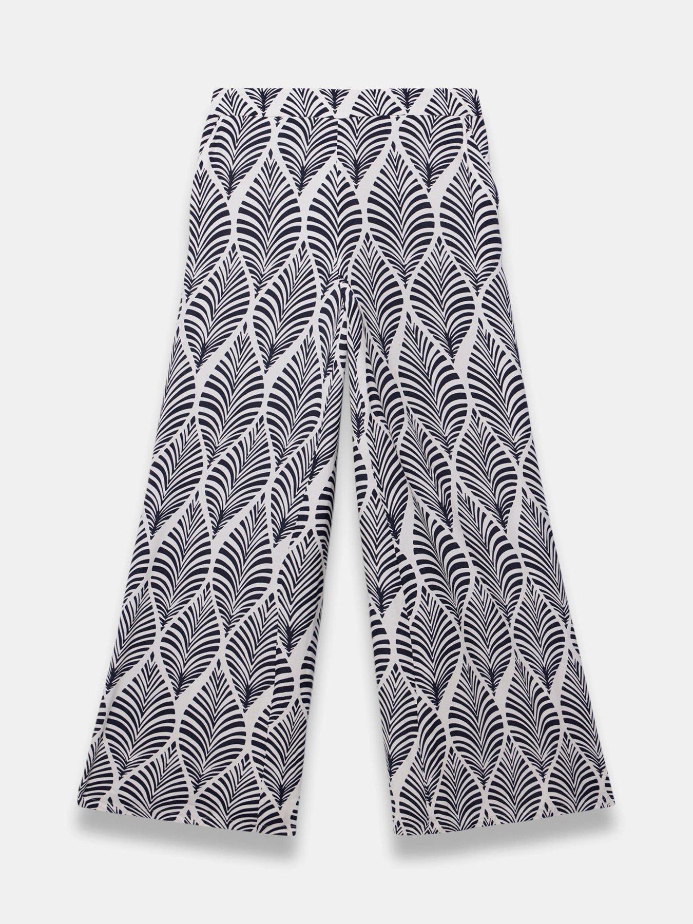 mint-velvet-blue-leaf-print-wide-trouserdetail