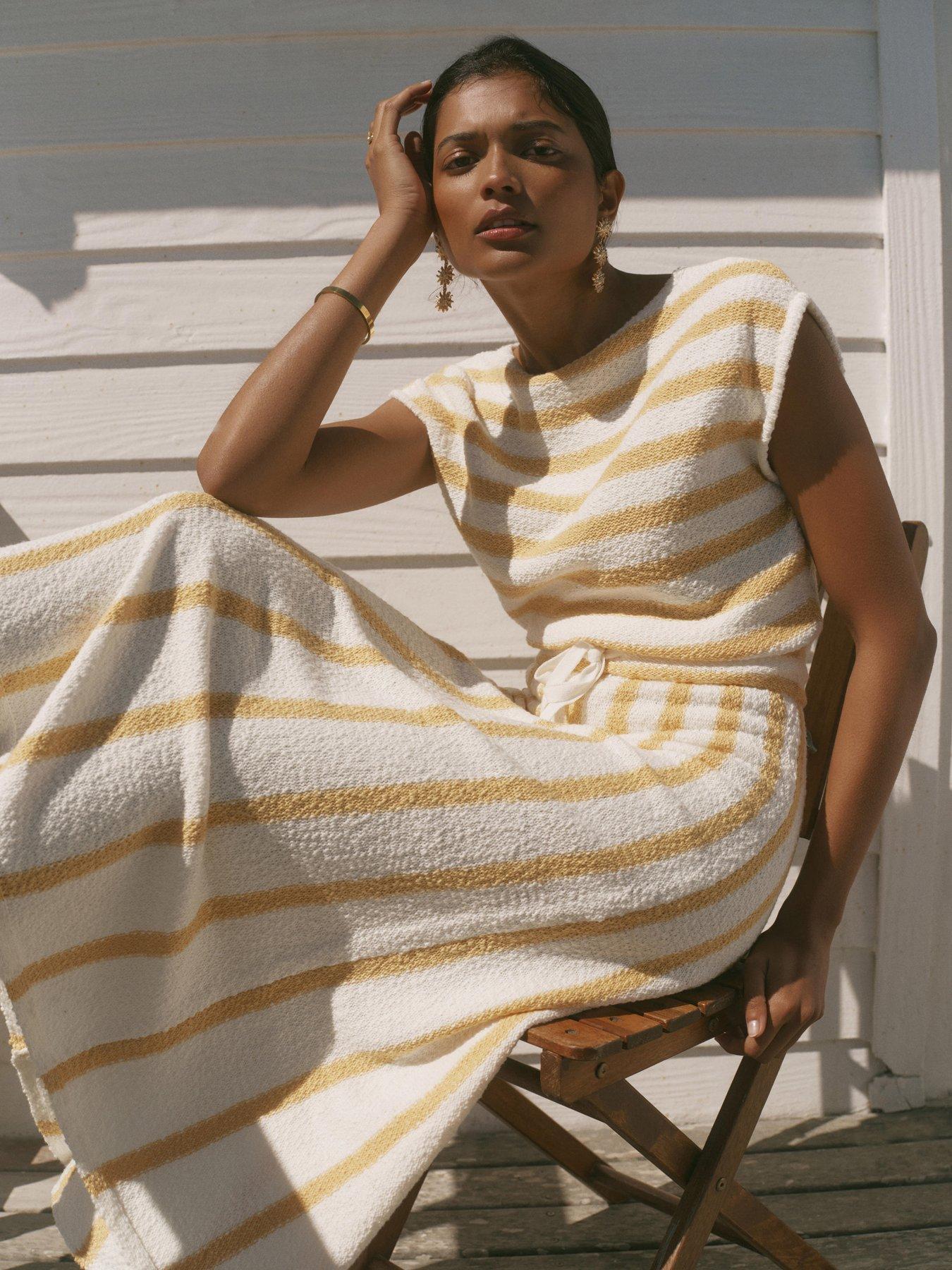mint-velvet-yellow-stripe-knit-dressstillFront