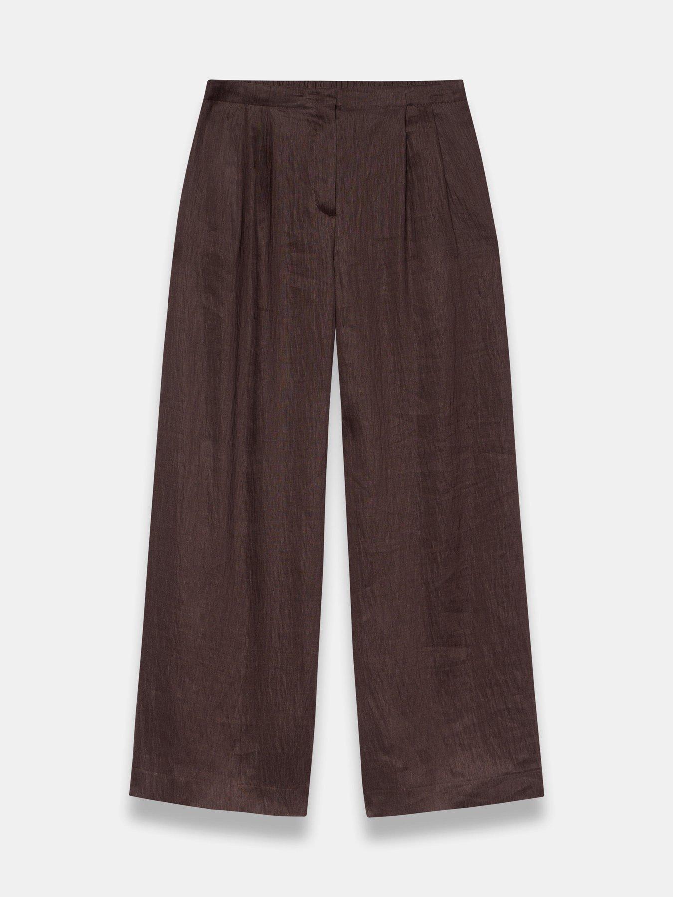 mint-velvet-chocolate-linen-wide-trouserdetail