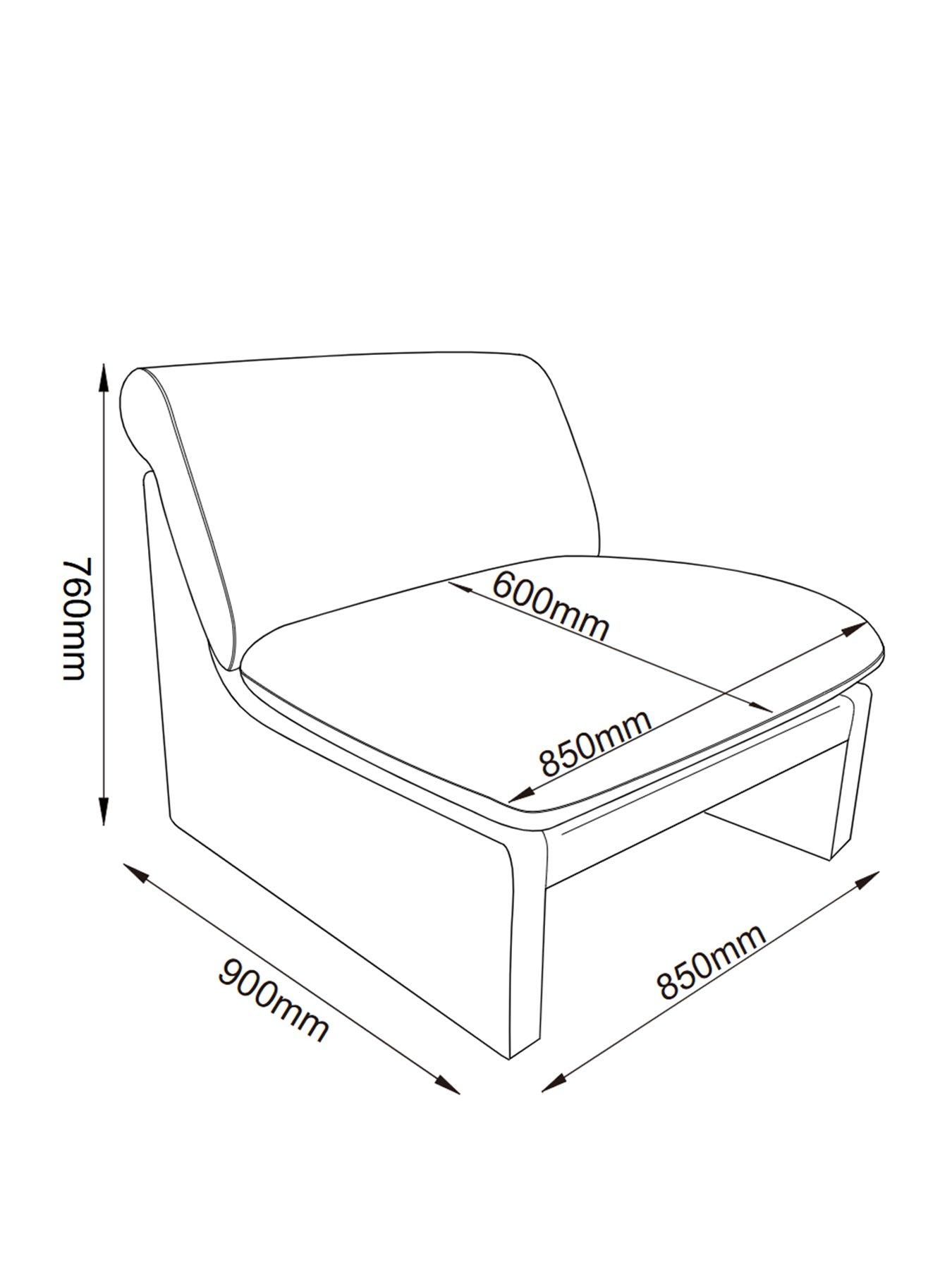 Image 7 of 7 of The Very Collection Opal Accent Chair