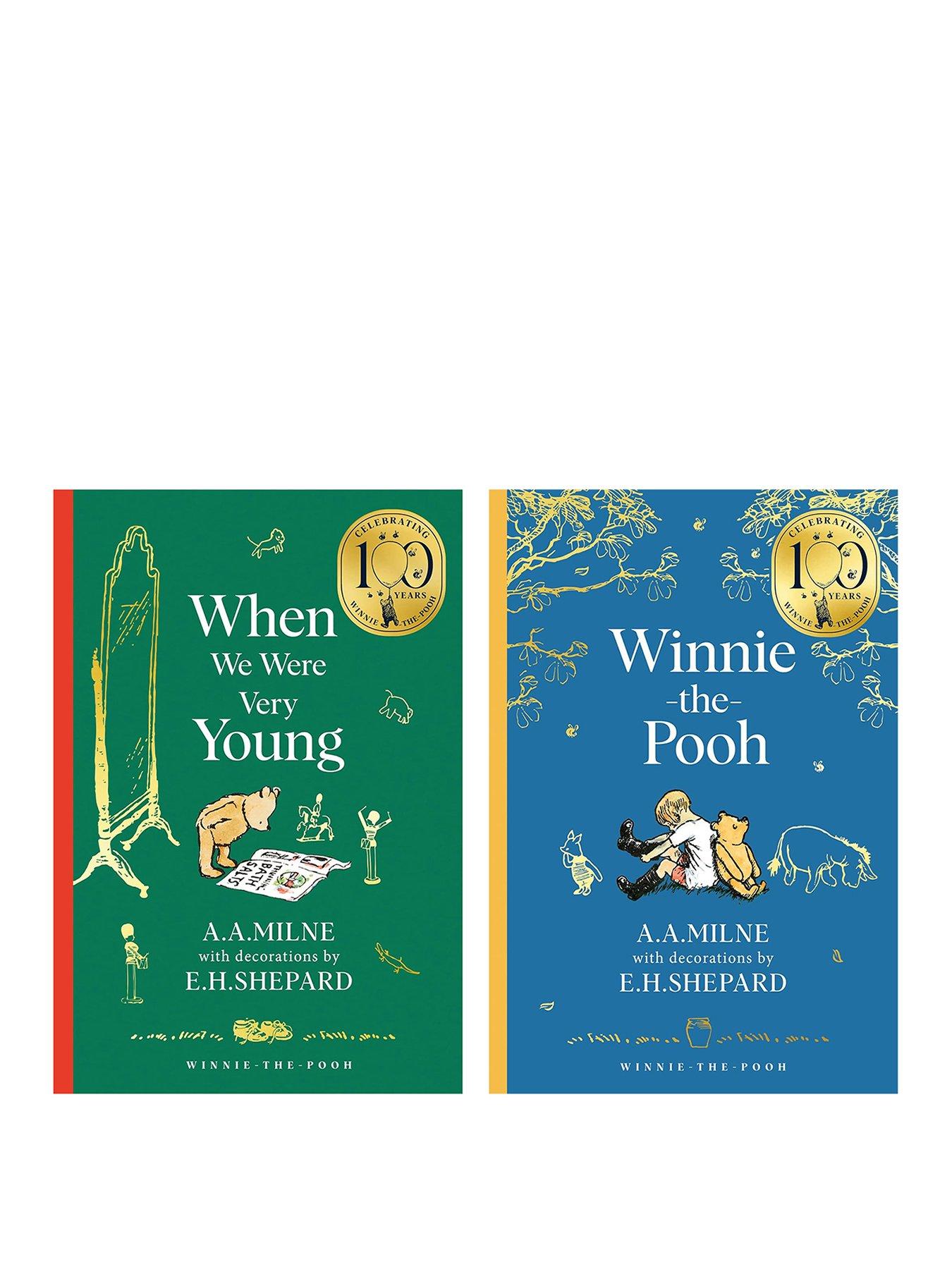 Winnie The Pooh Winnie-The-Pooh & When We Were Very Young -  100thÂ Anniversary - 2 Book Set