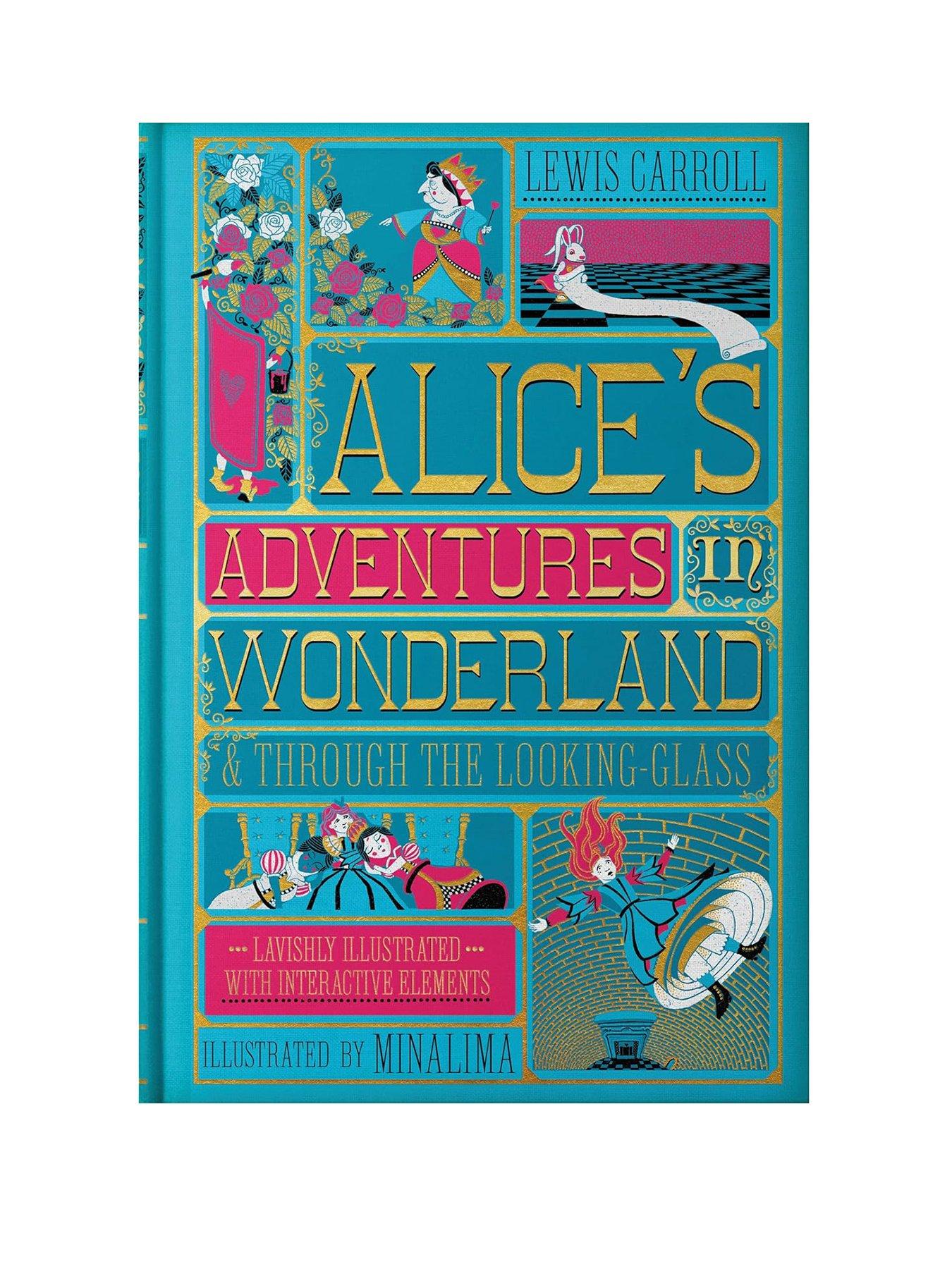 Image 1 of 6 of Alice in Wonderland Alice's Adventures In Wonderland - Minalima Edition Book