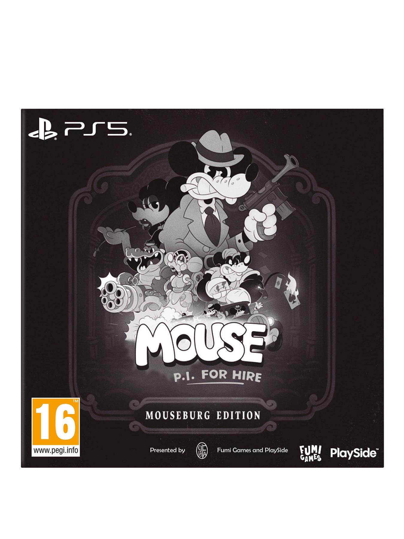 Image 1 of 7 of Playstation MOUSE: P.I. For Hire - Mouseburg Edition - PlayStation&reg;5