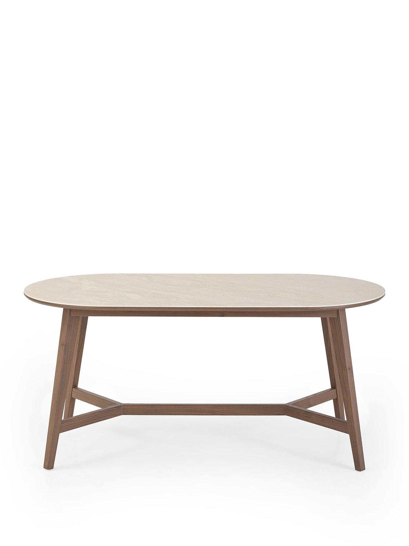 Image 2 of 7 of The Very Collection Lara 180cm Dining Table With Ceramic Dining Table Top - FSC&reg; Certified