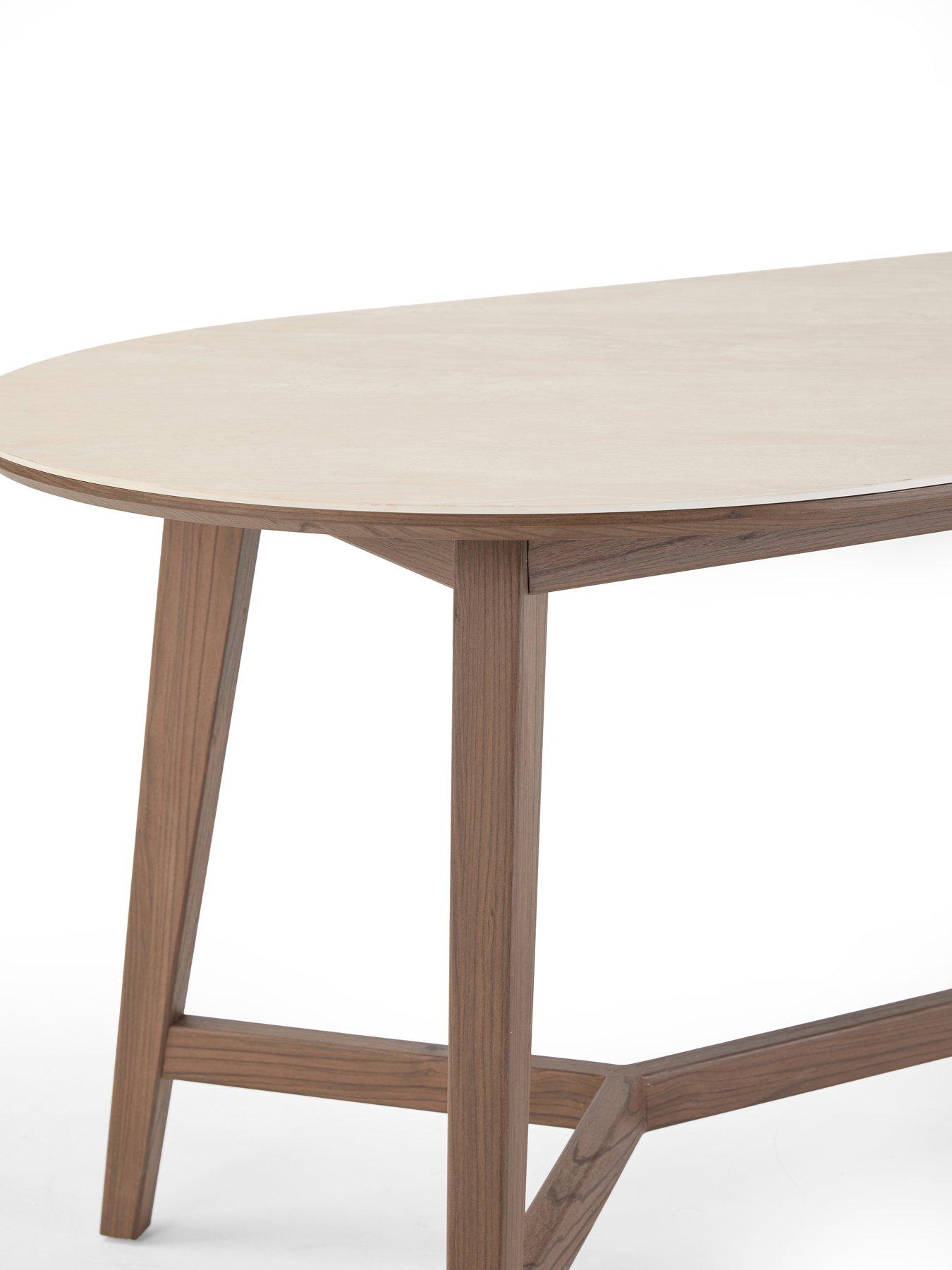 Image 6 of 7 of The Very Collection Lara 180cm Dining Table With Ceramic Dining Table Top - FSC&reg; Certified