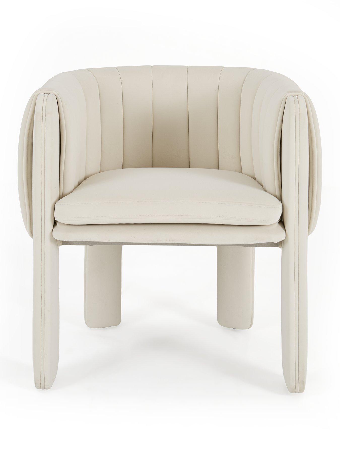 Image 2 of 5 of The Very Collection Mila Double Layer Pleated Dining Chair - FSC&reg; Certified