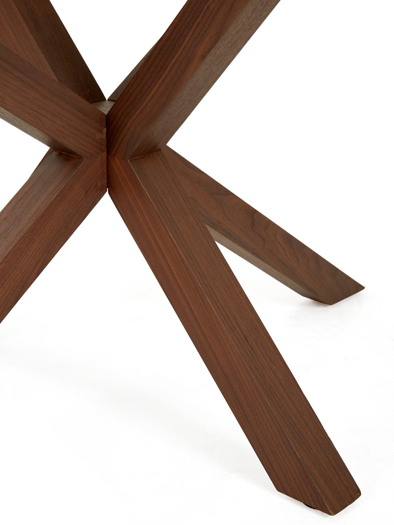 Image 6 of 6 of The Very Collection Rigby 160cm Rectangular Dining Table In Walnut - FSC&reg; Certified