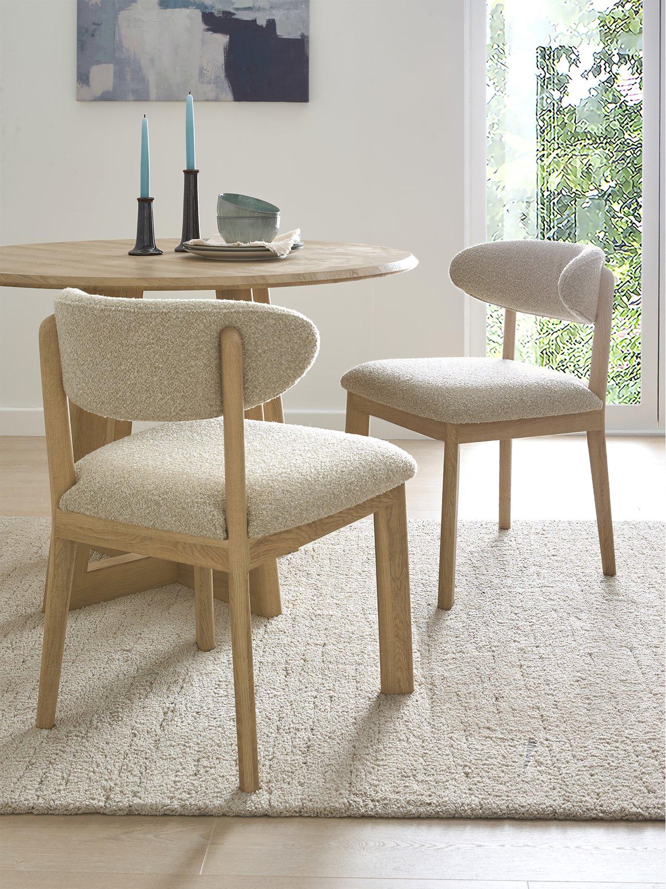The Very Collection Hallie Pair Of Dining Chairs - FSC® Certified