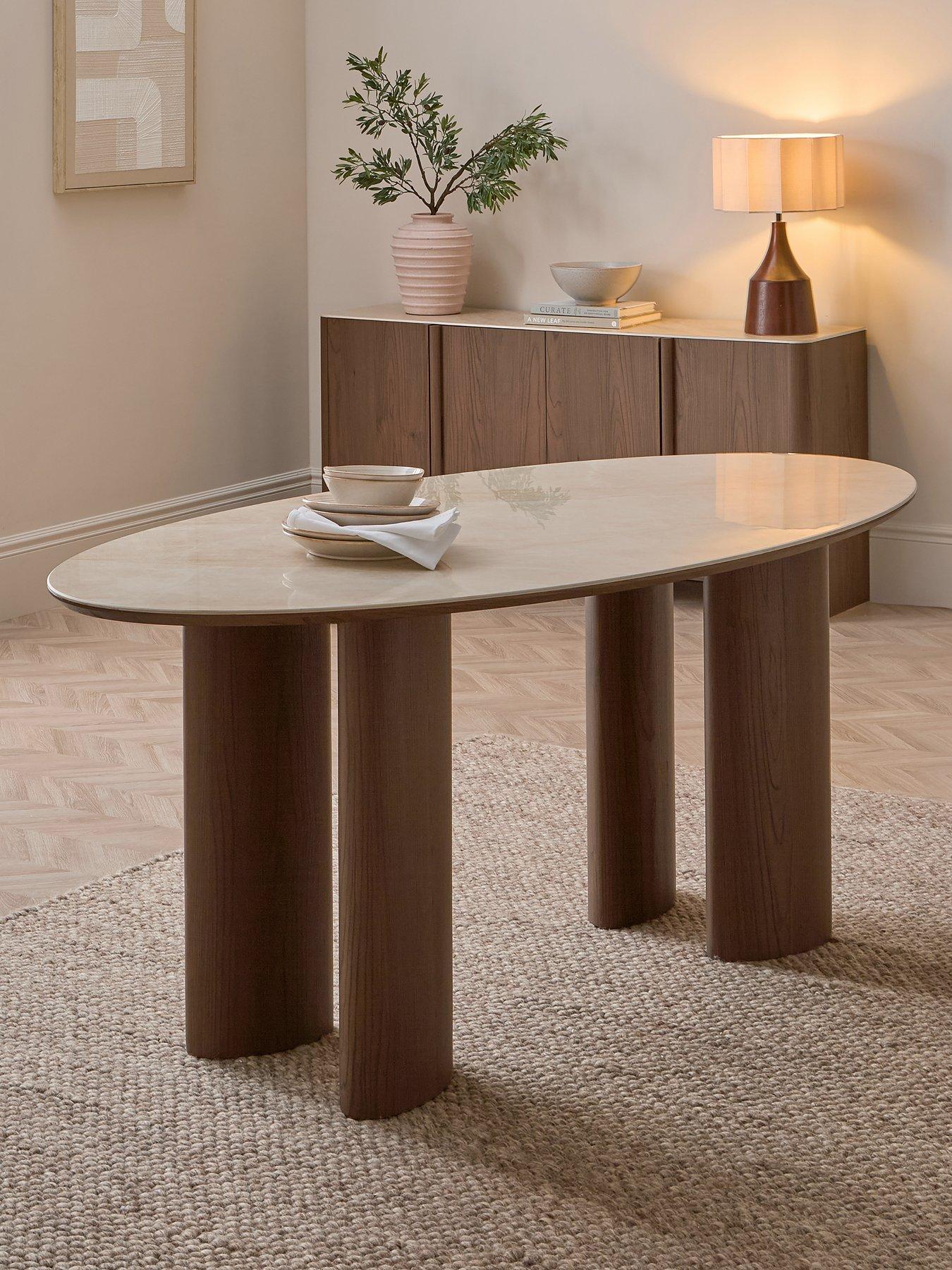 Image 1 of 7 of The Very Collection Ines 180cm Dining Table - FSC&reg; Certified