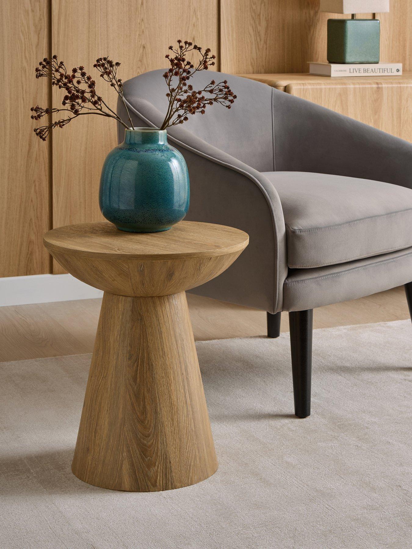 Image 1 of 7 of The Very Collection Drum Side Table - FSC&reg; Certified