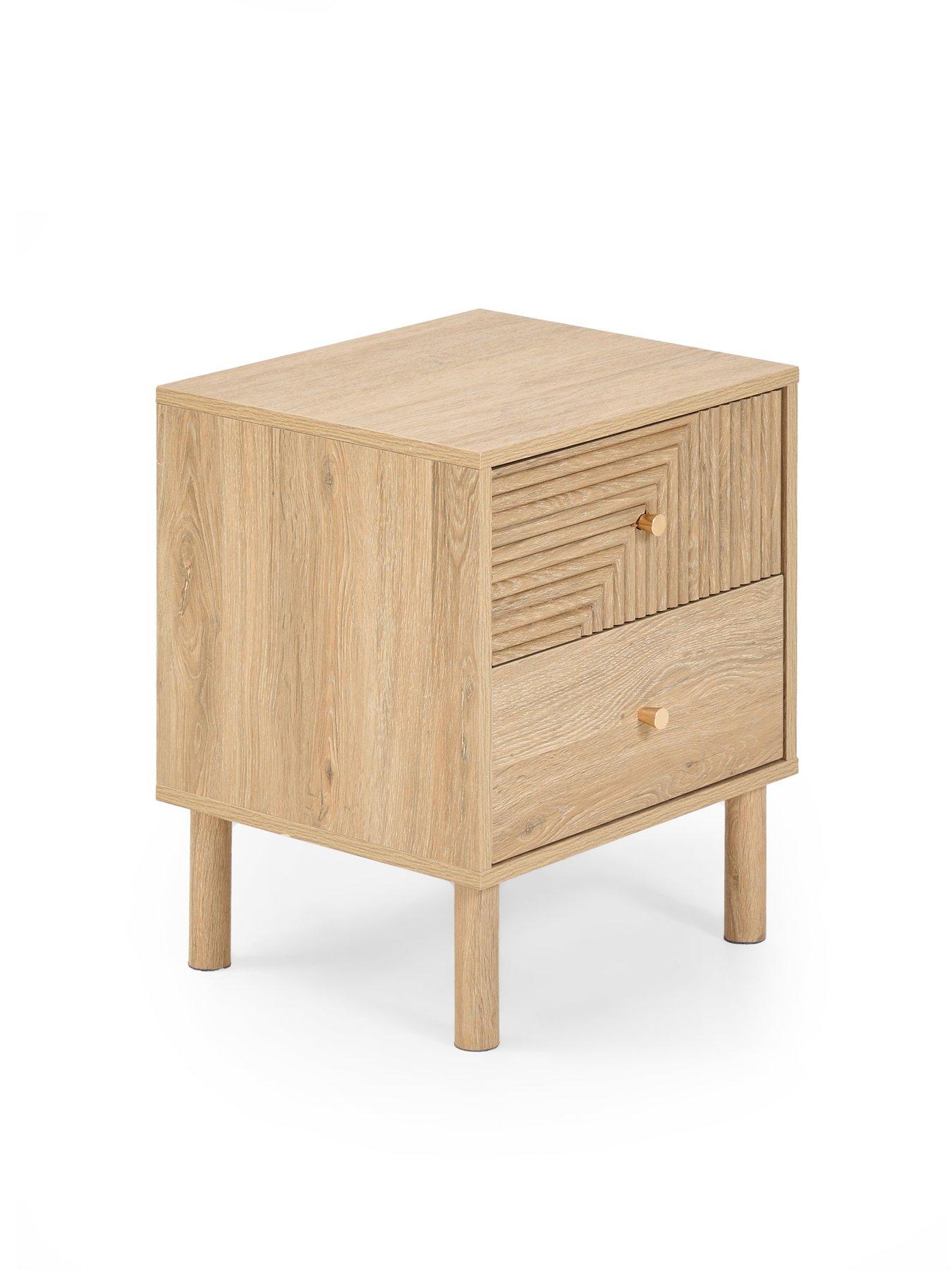 Image 3 of 7 of The Very Collection Geo 2 Drawer Bedside Chest - FSC&reg; Certified
