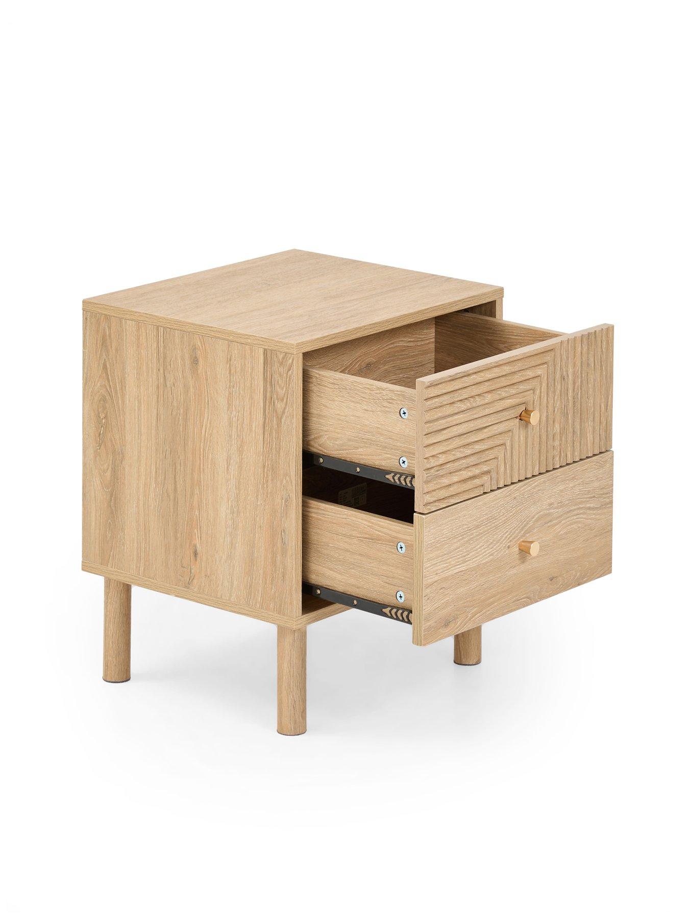 Image 4 of 7 of The Very Collection Geo 2 Drawer Bedside Chest - FSC&reg; Certified