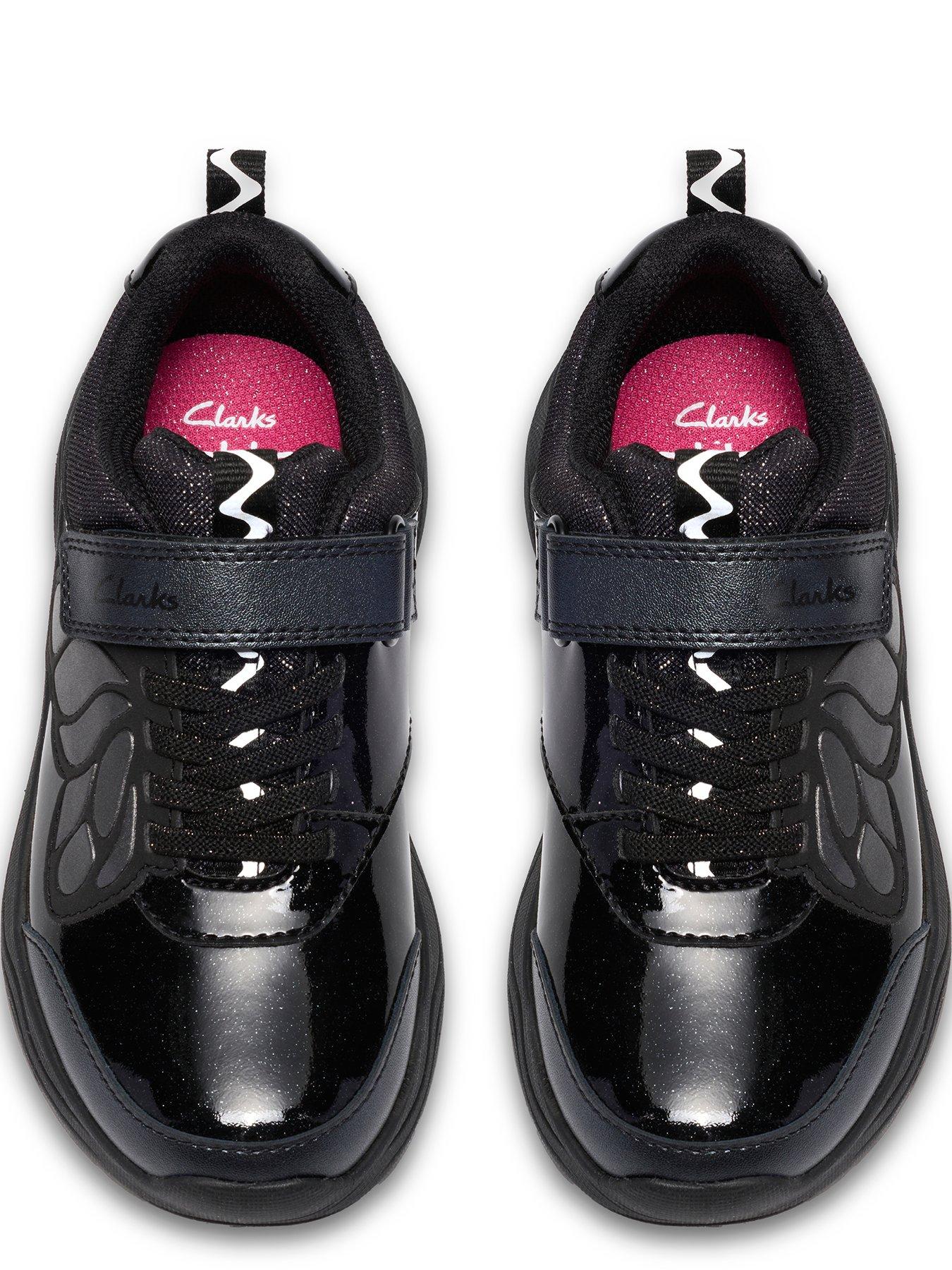 Image 4 of 6 of Clarks Junior Gleam Fly Trainer - Black