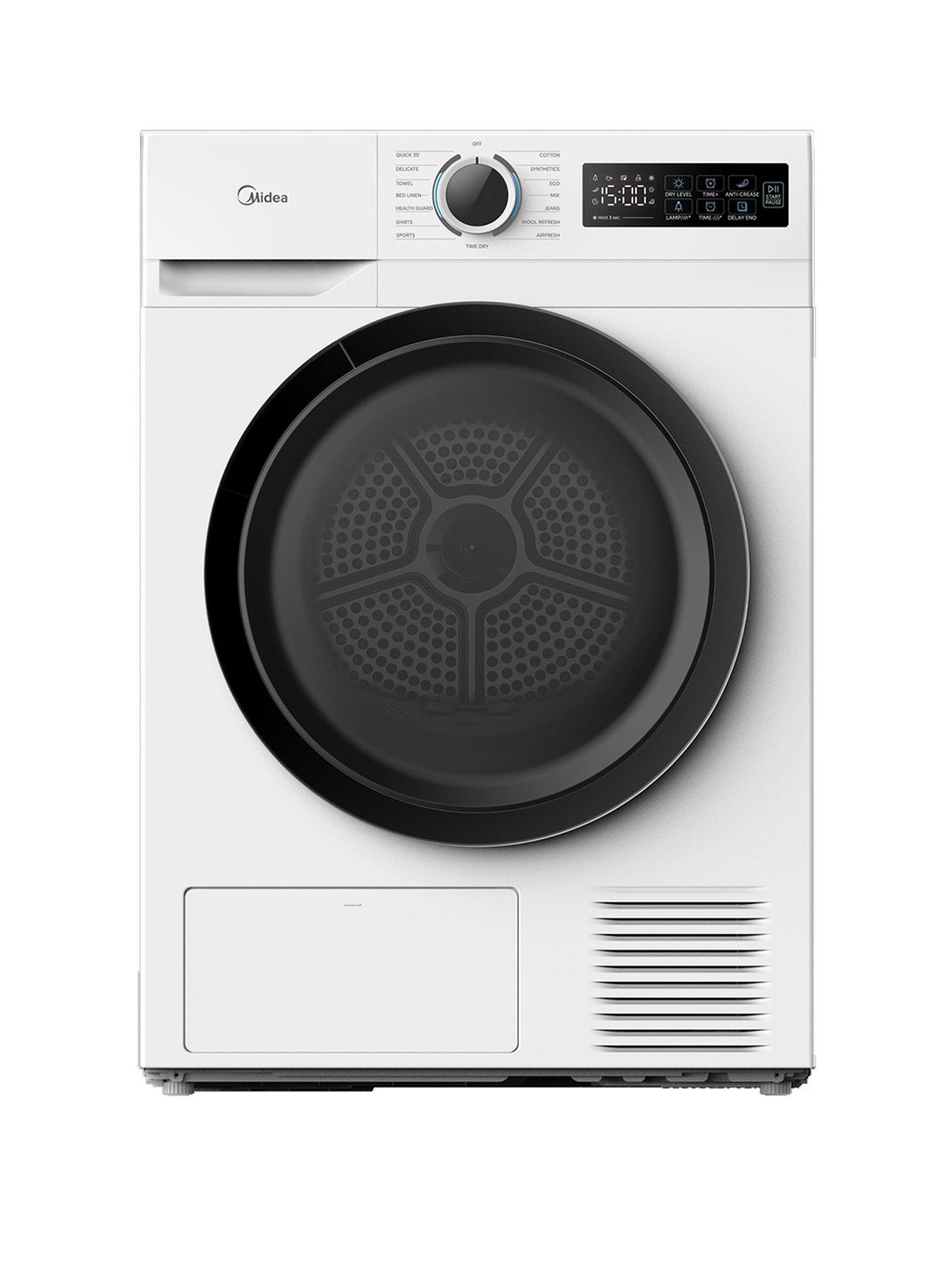 Midea MD110H80D/W 8kg Heat Pump Tumble Dryer White