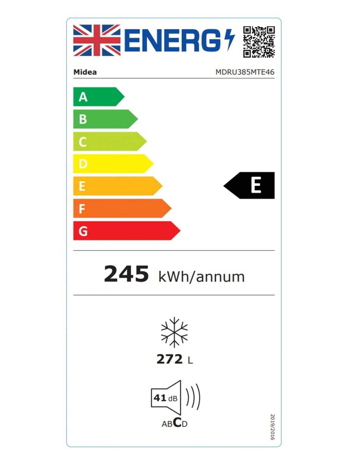 Image 7 of 7 of Midea MDRF632FIE46 Super Cool Technology 83cm Multi door Fridge Freezer Inox