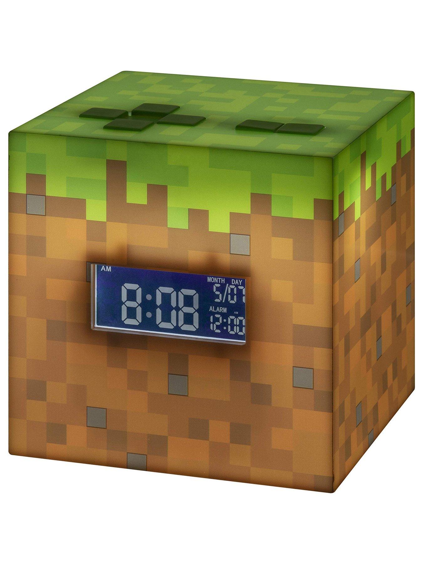 Image 1 of 6 of Minecraft Minecraft Alarm Clock
