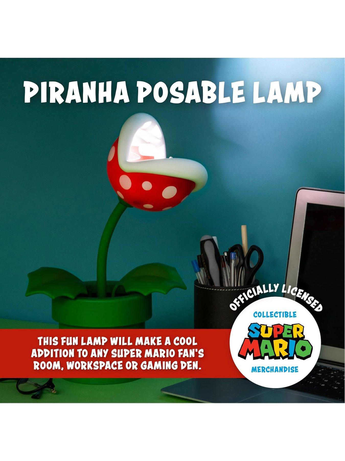 Image 3 of 7 of Super Mario Piranha Plant Posable Lamp Bdp
