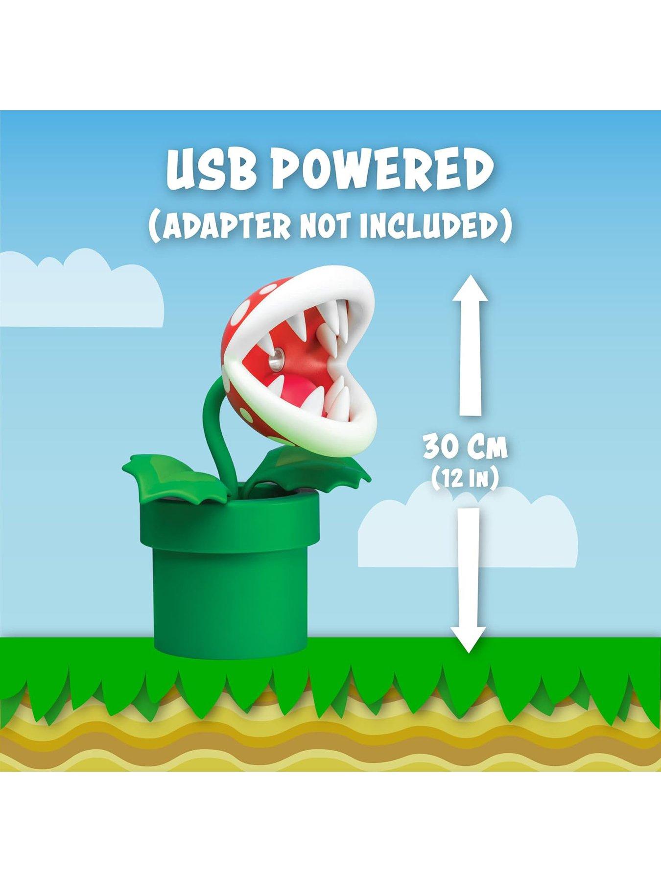 Image 4 of 7 of Super Mario Piranha Plant Posable Lamp Bdp