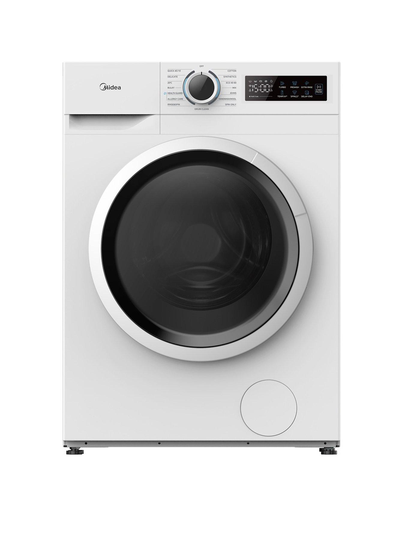 Midea Midea MF110W100BA10/W 10kg Washing Machine White