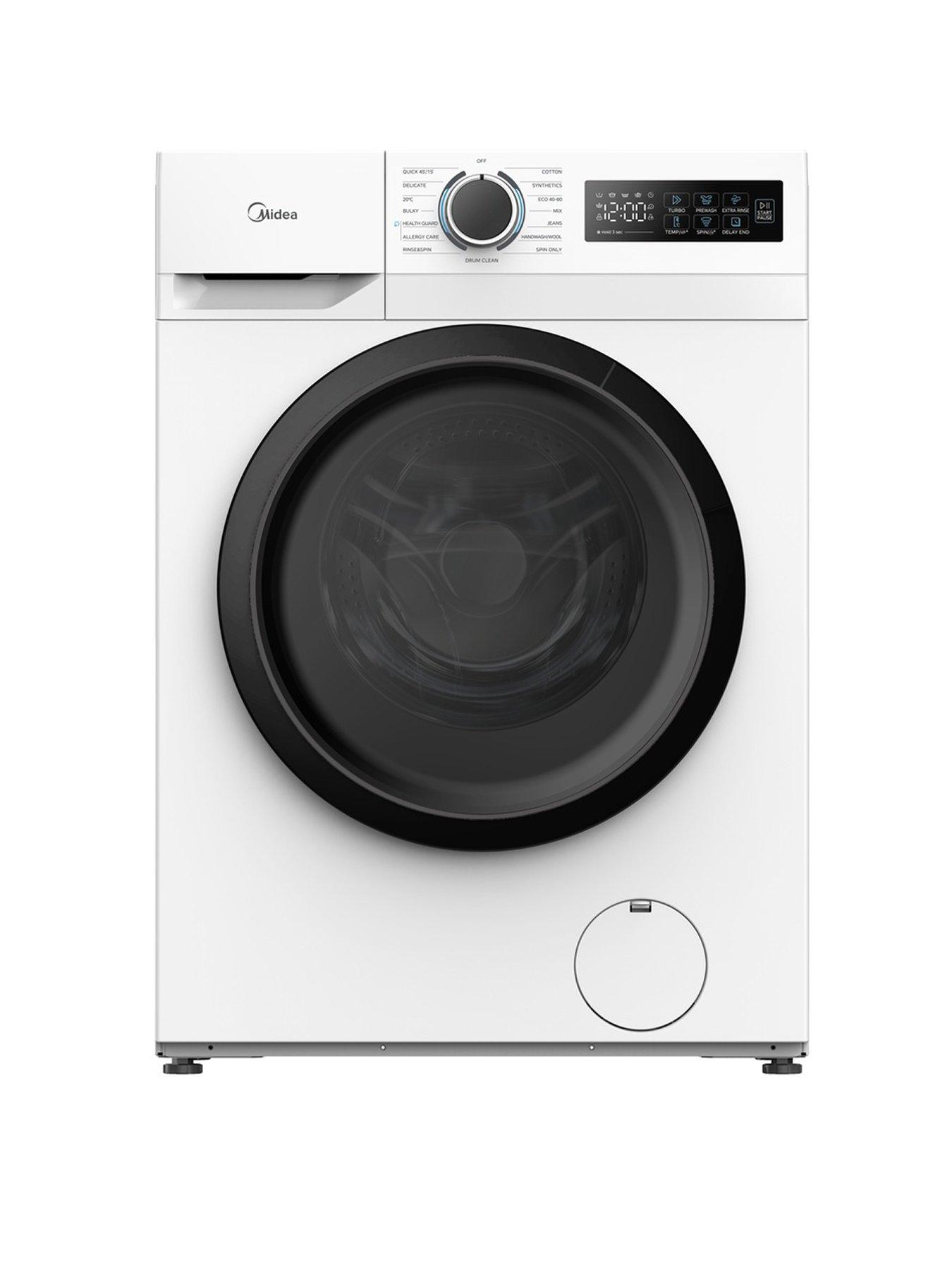 Midea Midea MF110W80BA10/W 8kg Washing Machine White