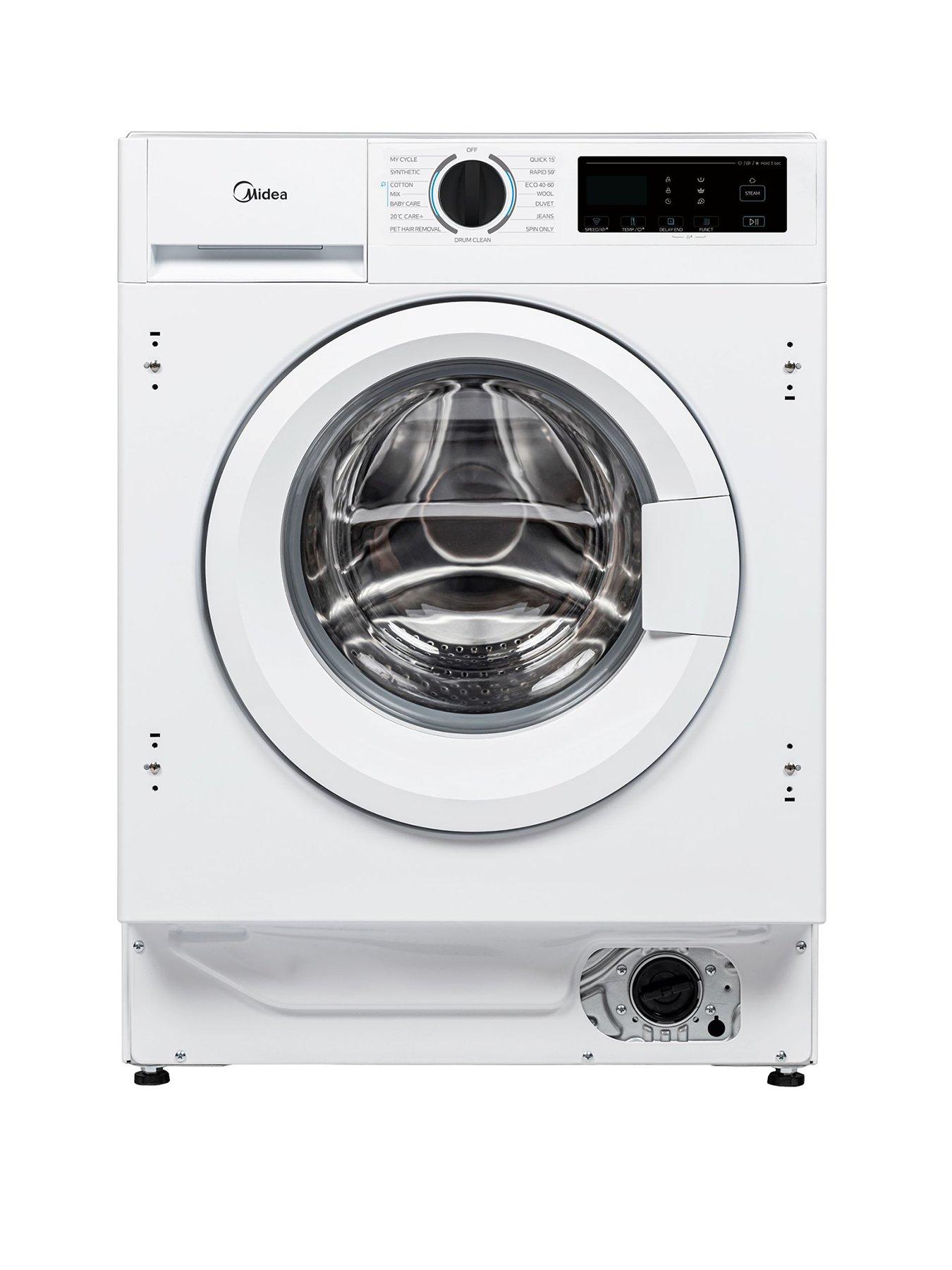 Midea Midea MFA06W90BA/W 9kg Integrated Washing Machine White