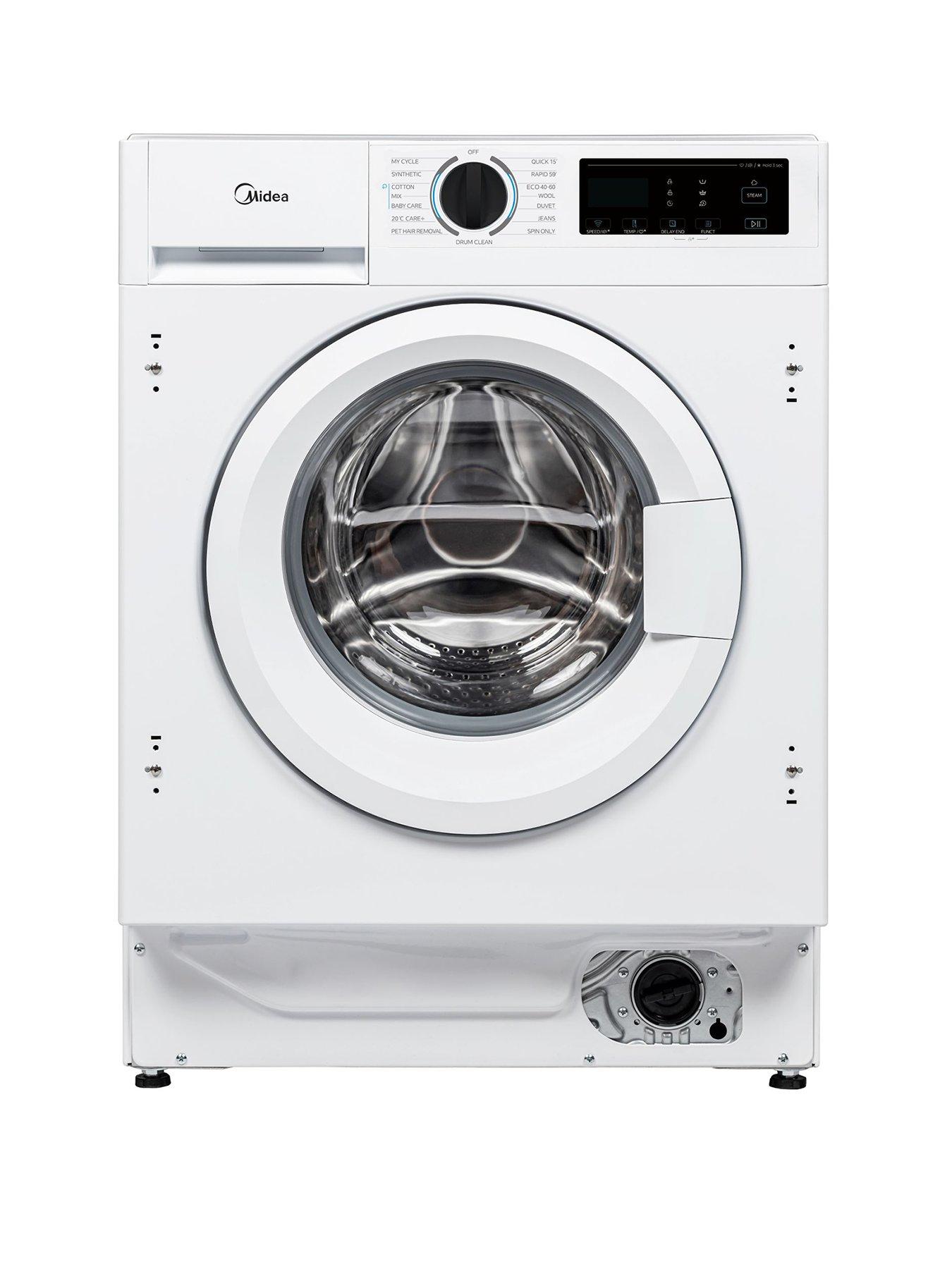 Midea Midea MFA06D80BA10/W 8/6kg Integrated Washer Dryer White