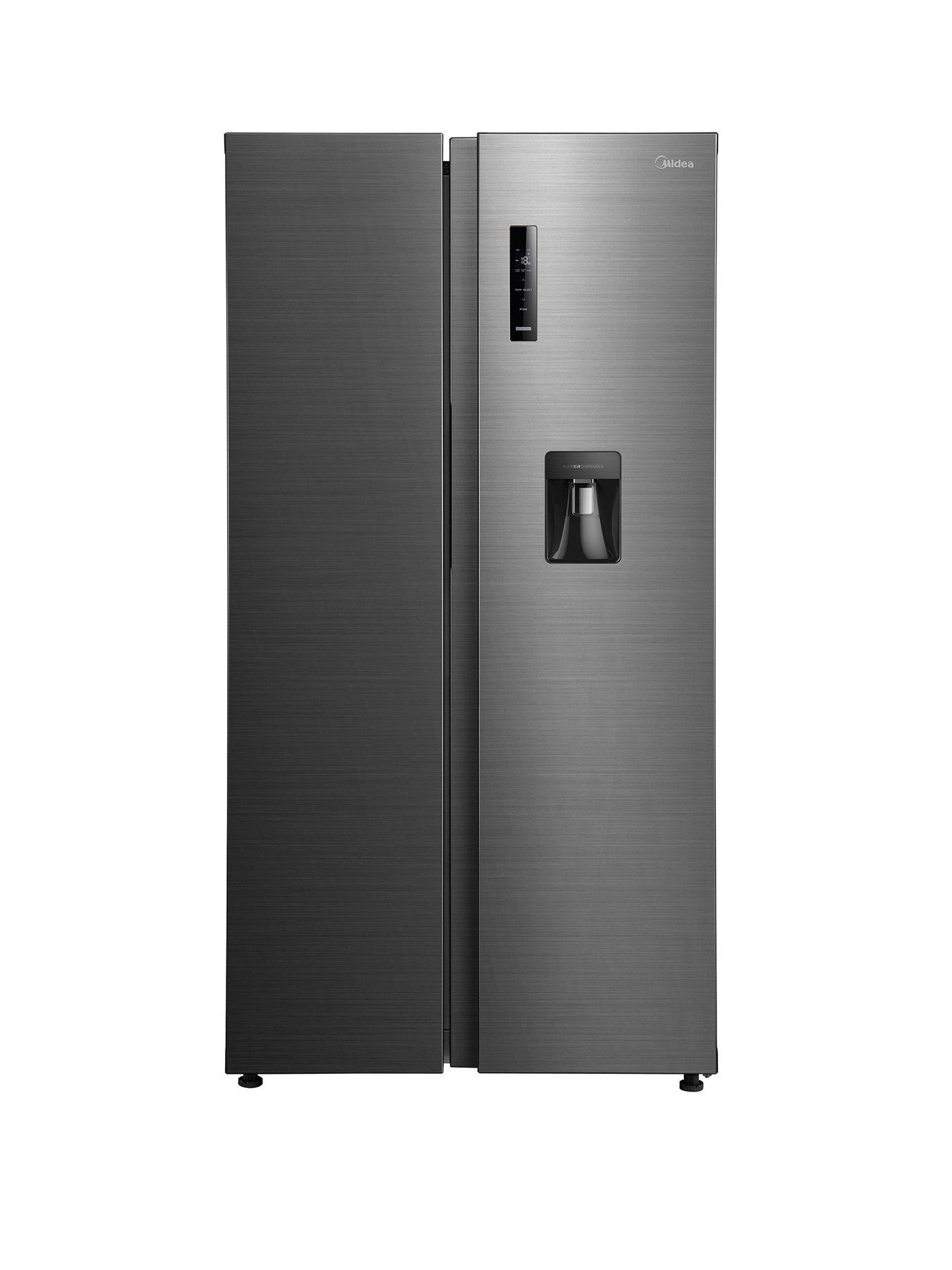 Midea MDRS710FGD46W SBS American Style Fridge Freezer Silver