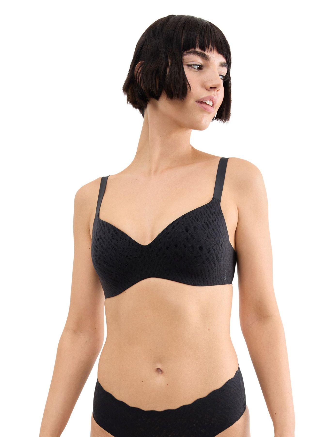 Sloggi Sloggi Zero Feel Bliss The Up T-shirt Bra - Black