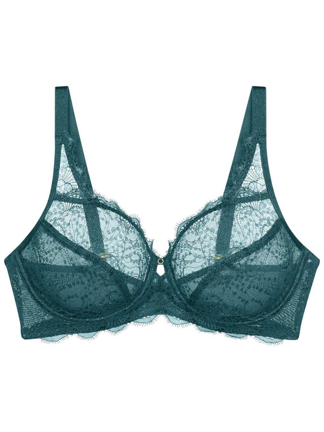 Image 5 of 5 of Triumph Triumph Amourette Sparkle Wired Bra - Teal