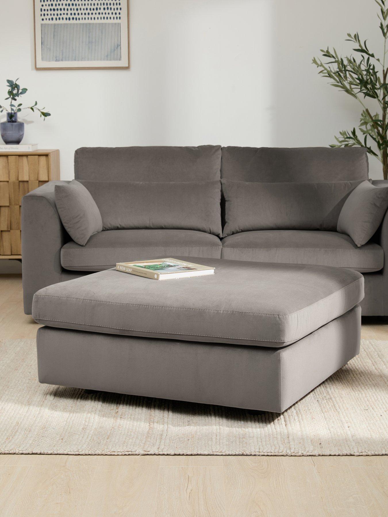 The Very Collection Hartley Square Footstool