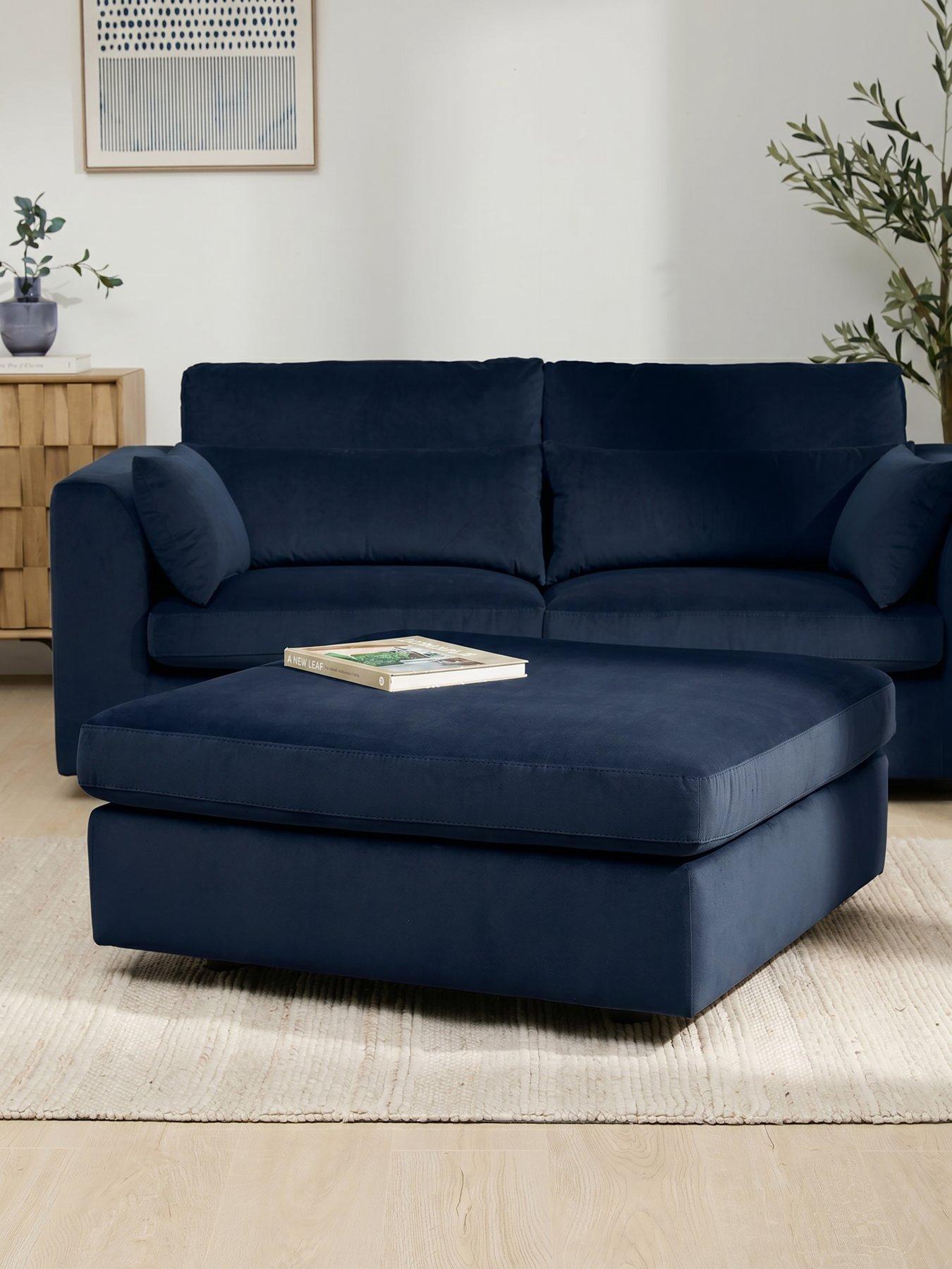 The Very Collection Hartley Square Footstool