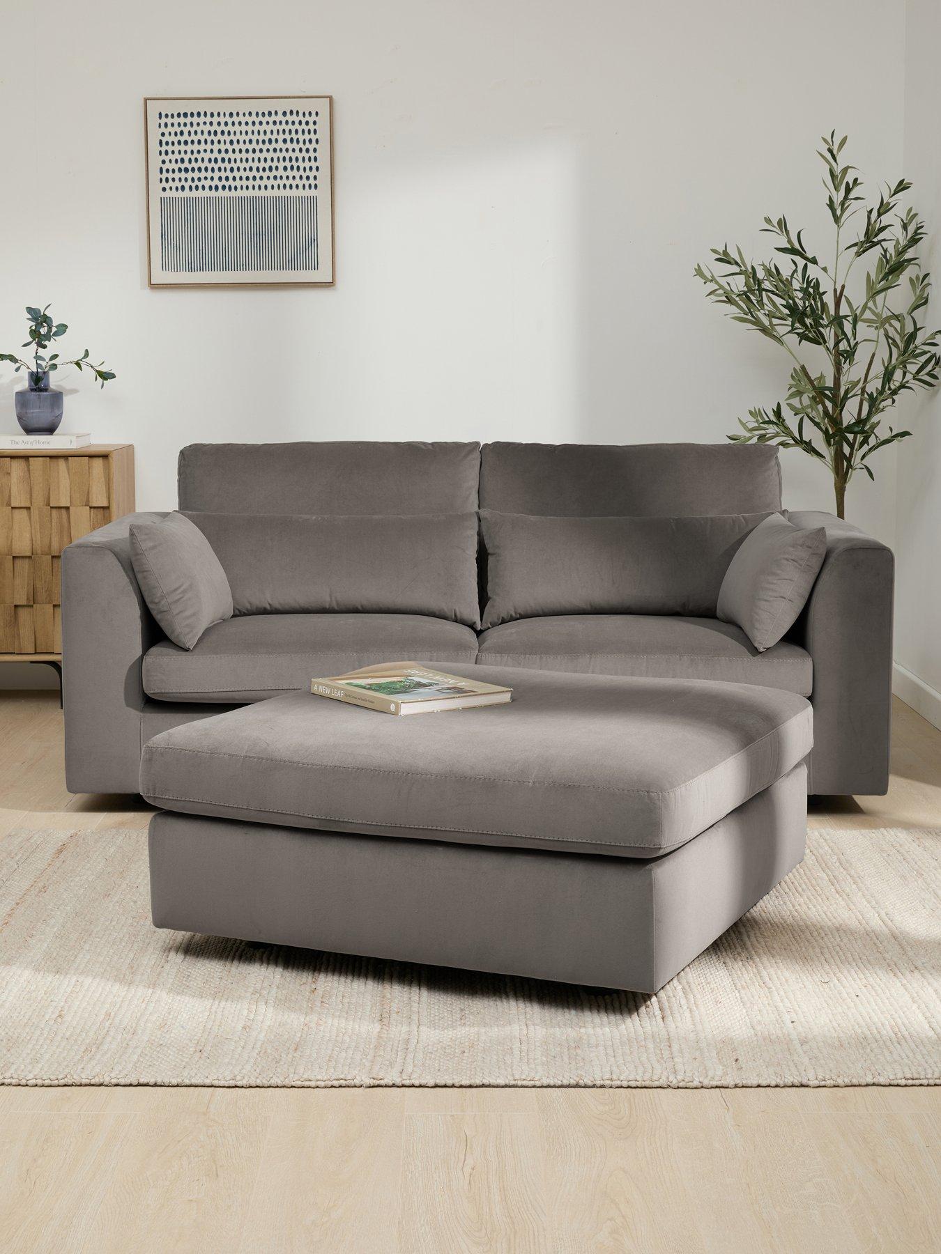 The Very Collection Hartley 3 Seater + Footstool