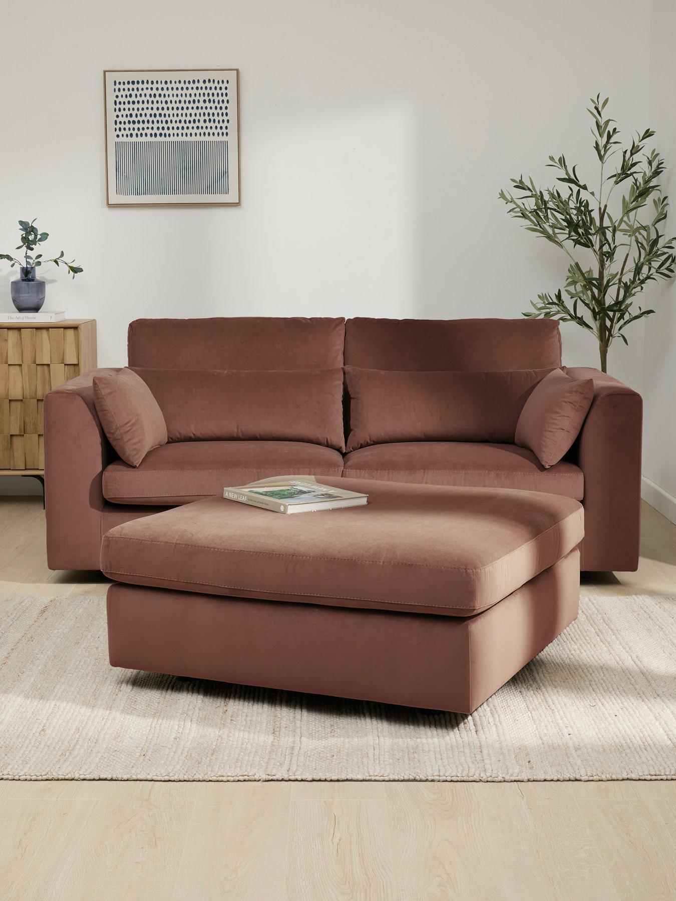 The Very Collection Hartley 3 Seater + Footstool