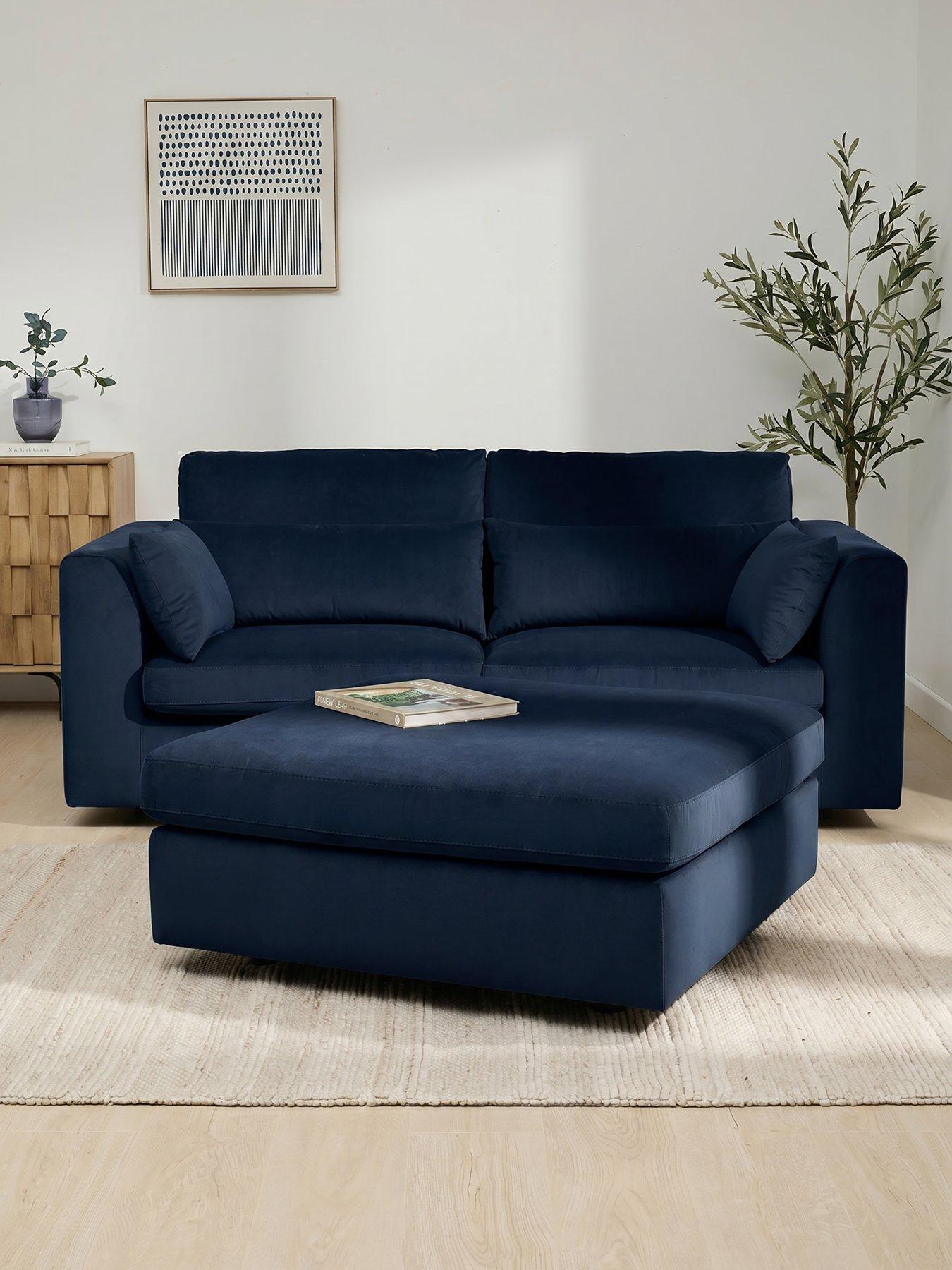 The Very Collection Hartley 3 Seater + Footstool