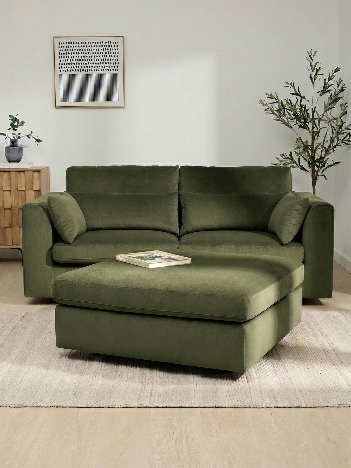 The Very Collection Hartley 3 Seater + Footstool