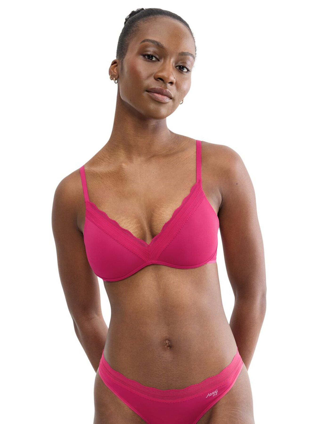 Image 3 of 5 of Sloggi Sloggi Go Blush Push Up Bra - Berry