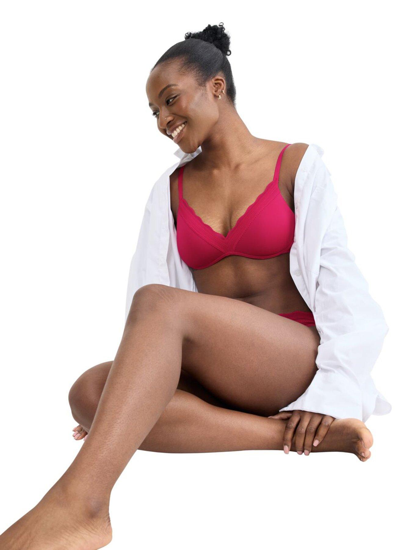 Image 4 of 5 of Sloggi Sloggi Go Blush Push Up Bra - Berry