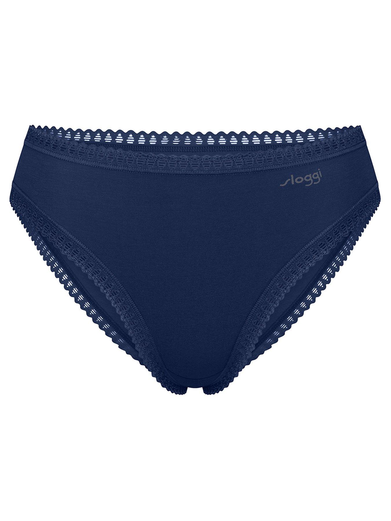 Image 2 of 4 of Sloggi Sloggi Go Crush 3 Pack High Leg - Turq Combo