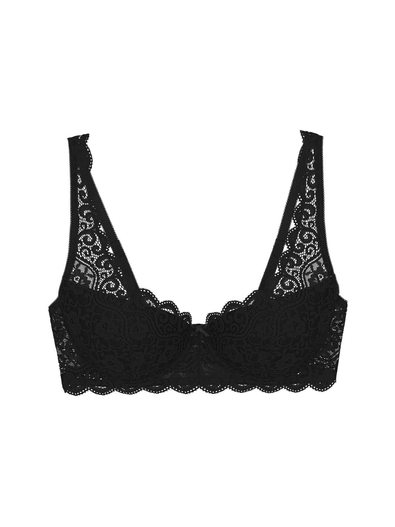 Image 5 of 5 of Triumph Triumph Amourette Wired Half Push Up Bra - Black