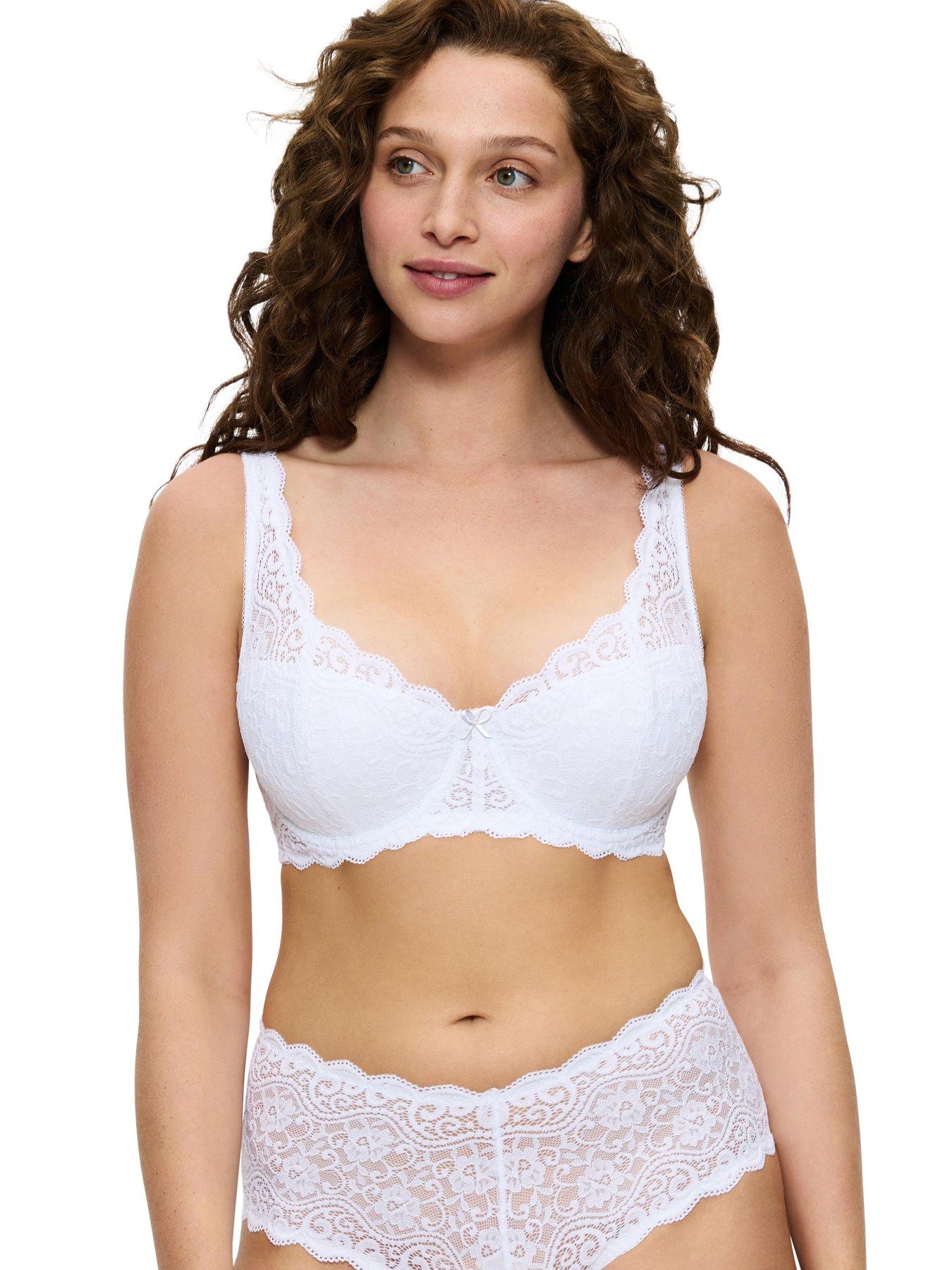 Triumph Triumph Amourette Wired Half Wired Push Up Bra - White