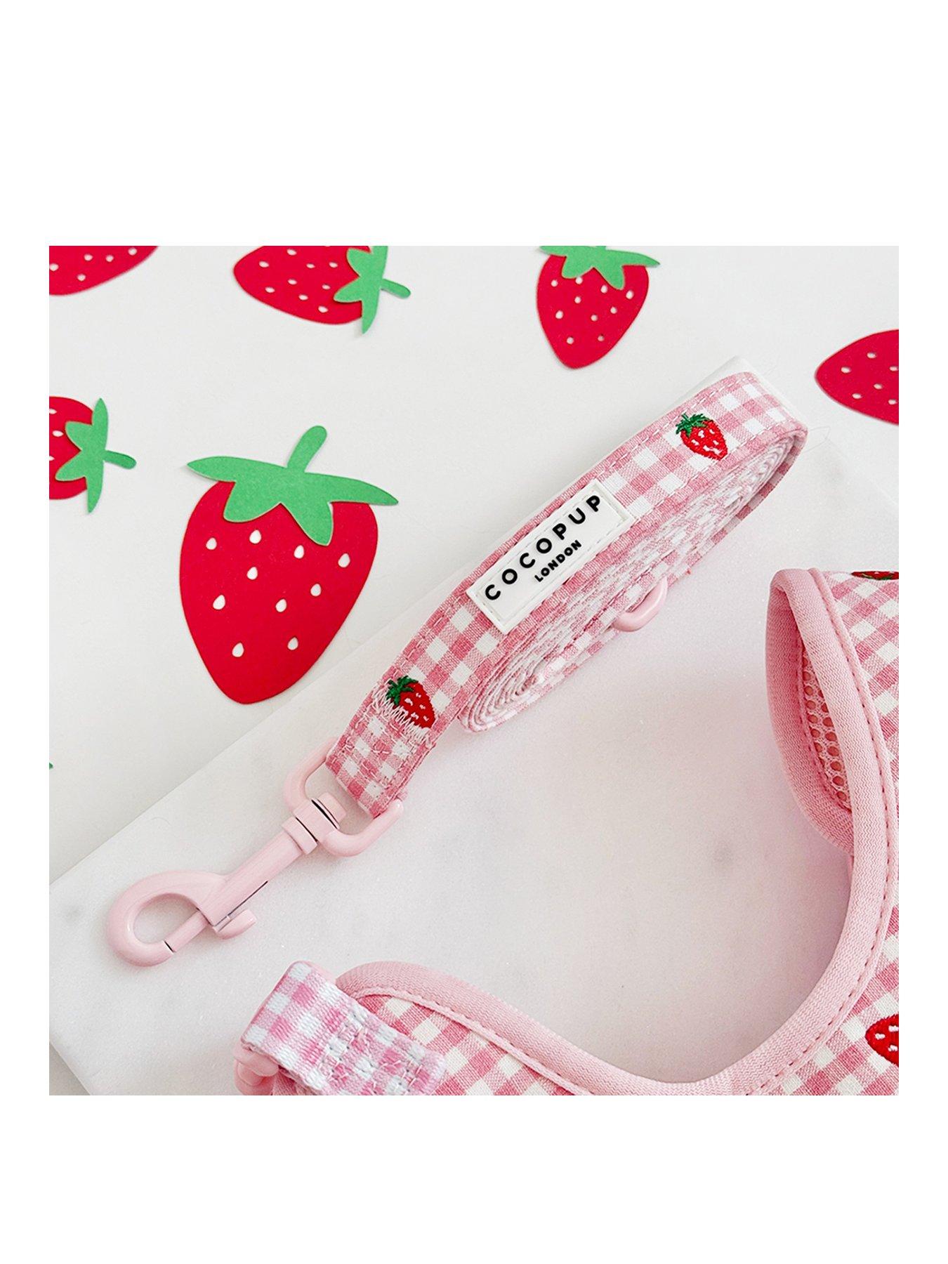 Cocopup Strawberry Picnic Pup Lead