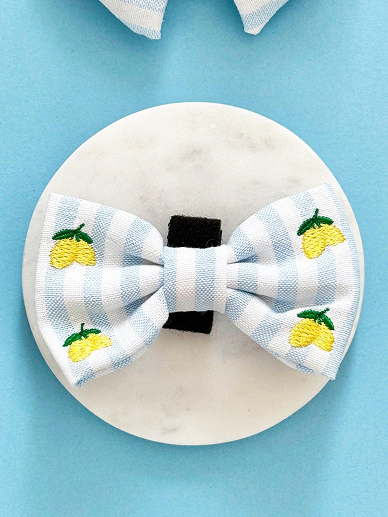 Cocopup Living La Vida Lemon Bow Tie